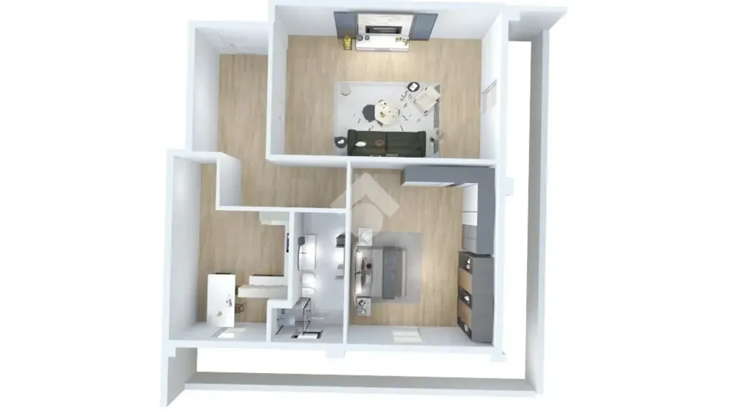 Plaan - Apartment with Balcony in Ladispoli