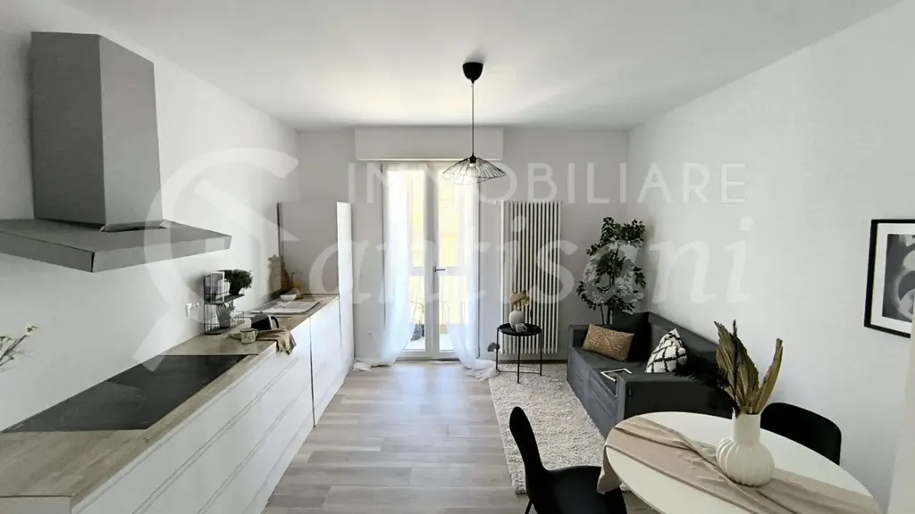 Kitchen - Rearranged Apartment with Balcony in Florence