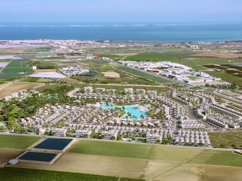 Vista aerea - New Villa with Private Pool in Torre Pacheco