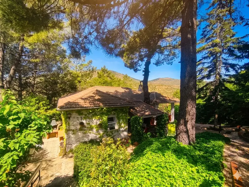 Vue aérienne - Chalet with Pool and Terrace in Robledo de Chavela
