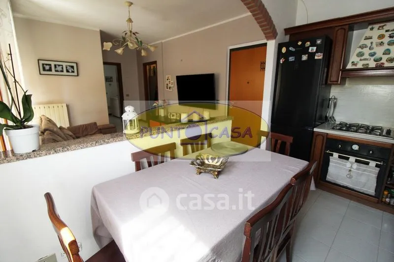 Sala da pranzo - Trilocale with Terrace in Borghetto Lodigiano