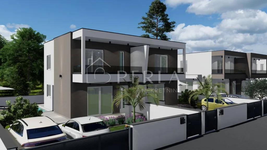 Modern Duplex with Pool near Zadar