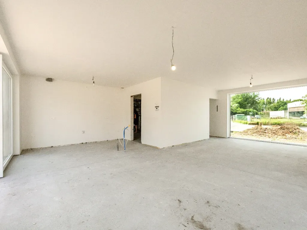 Séjour - Maison Énergétique avec Bijgebouw à Hulste
