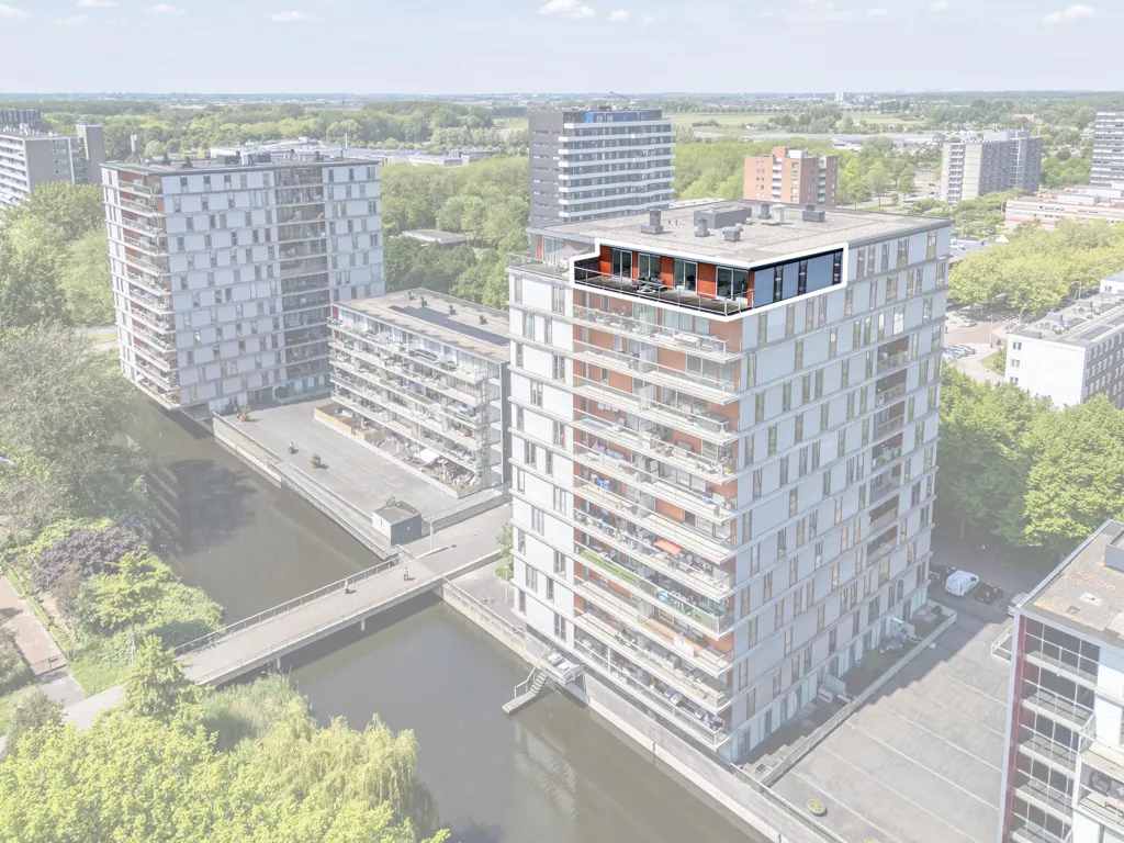 Välivaade - Penthouse with Panoramic View in Amsterdam