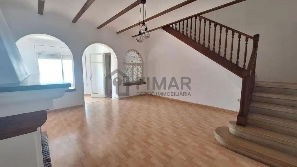Salón - Villa con vistas al mar en Premià de Mar