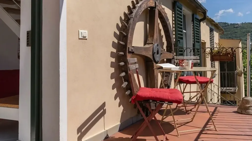 Balcon - Restored Stone Villa with Terrace in Imperia