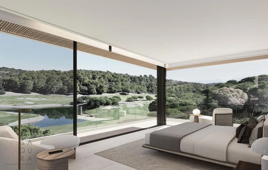 Chambres - Contemporary Villa with Golf View in Sotogrande