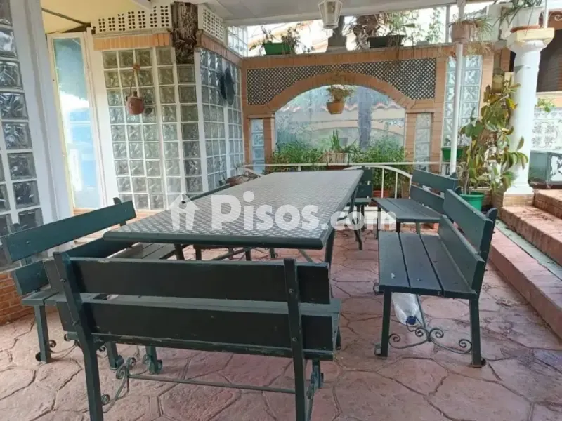 Terrass - Chalet with Pool in Almendralejo