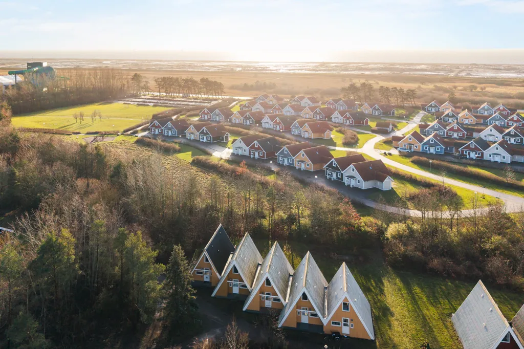 Vue aérienne - Maison 3 pièces à Rødby