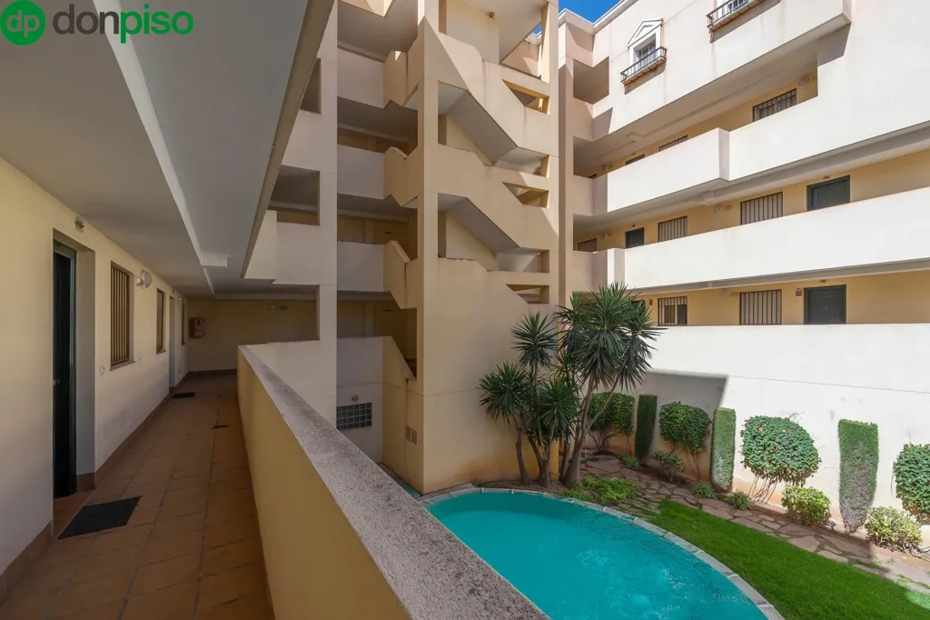 Garden - First Floor Apartment with Balcony in Almerimar