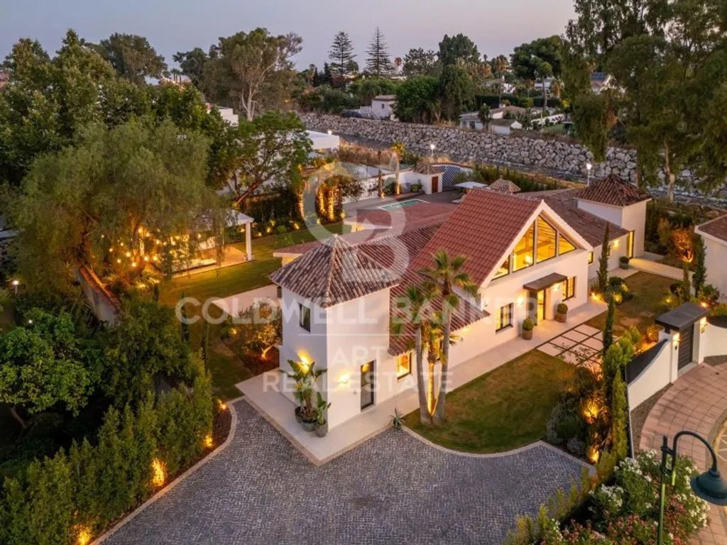 Vue aérienne - Luxury Villa with Private Pool in Marbella
