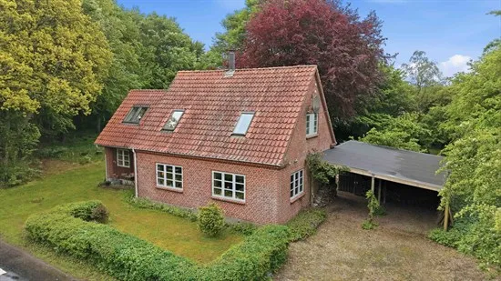 Vue aérienne - 1956 Villa with Garden in Tjæreborg