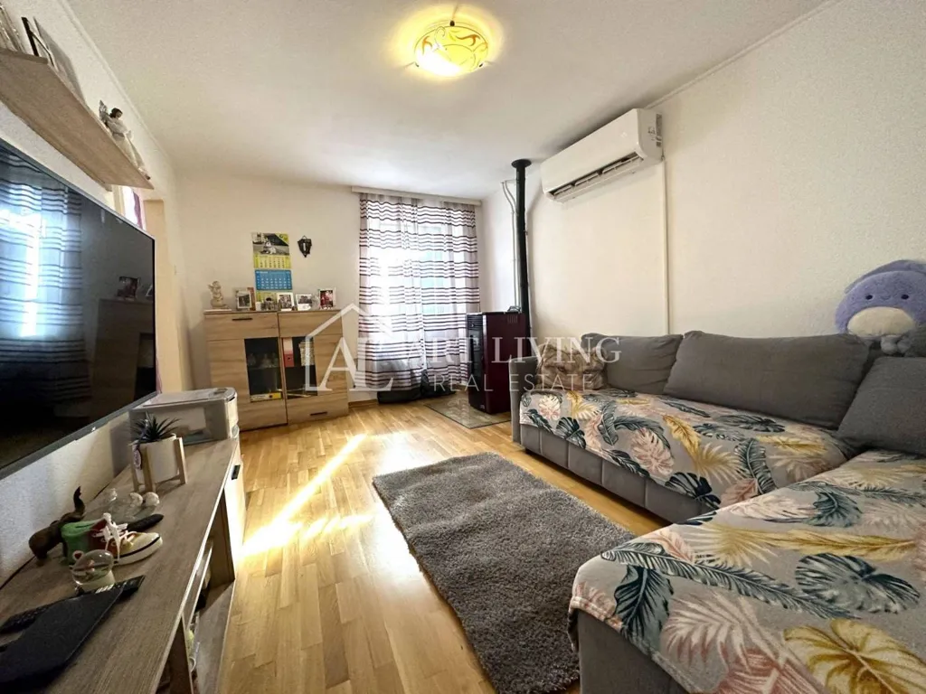 Séjour - Apartment with Terrace in Brtonigla