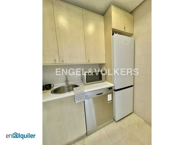 Kitchen - Furnished Flat with Pool in Moncloa-Aravaca