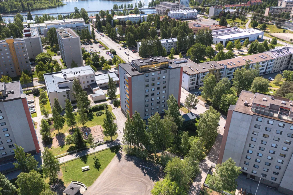 Vista aerea - Spacious Apartment with Balcony in Oulu