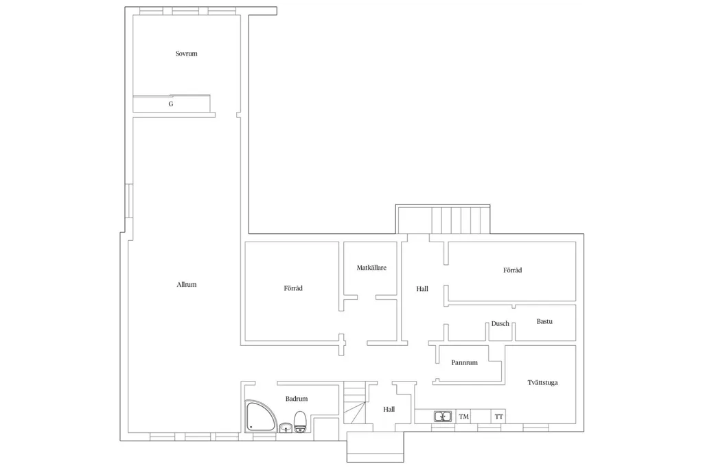 Maison 6 pièces à Lunds kommun