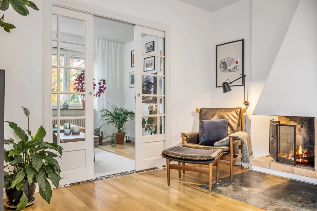 Séjour - Apartment with Balcony in Oxelbergen