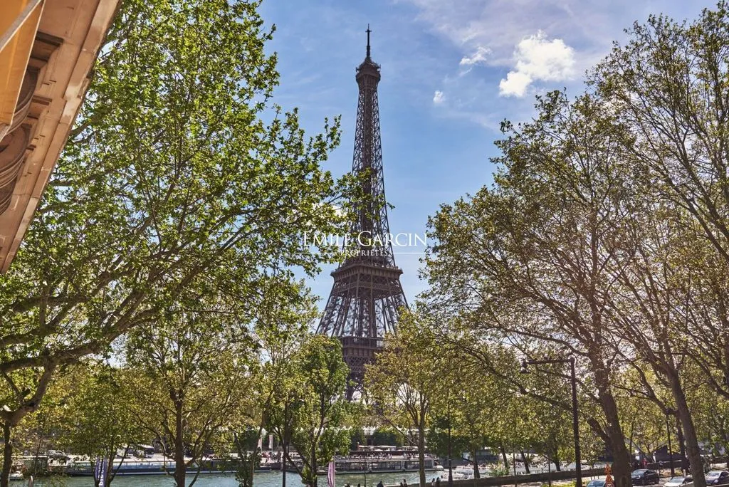 Luxury Apartment with Seine View in Paris