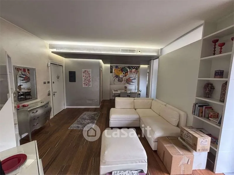 Soggiorno - Modernised Apartment with Balcony in Tavernerio