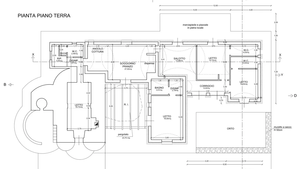 Plan - Villa with Pool in San Vito dei Normanni
