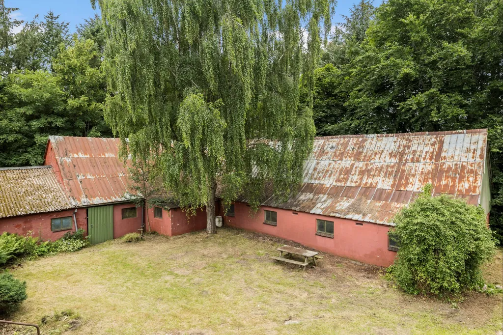 Aerial - House with Development Potential in Brovst