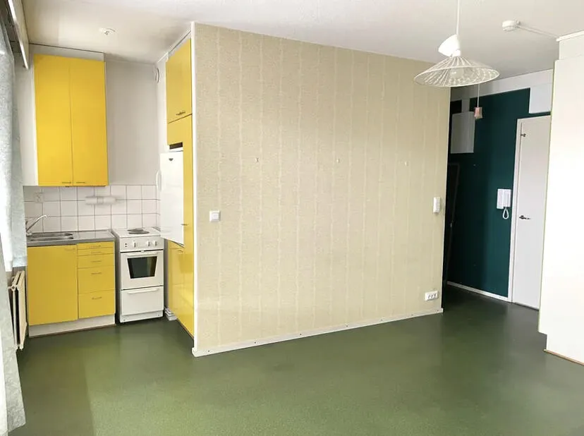 Köök - Apartment with Balcony in Keuruu Centre