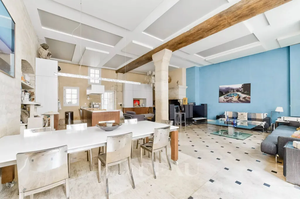 Sala da pranzo - Duplex Apartment with Courtyard View in Paris 4th