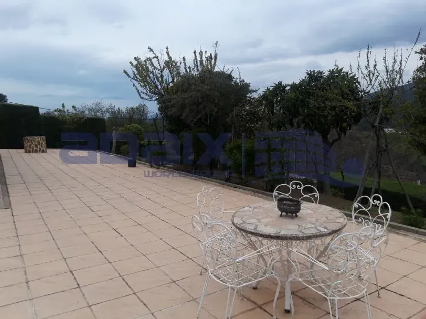 Terrasse - Chalet with Garden in Almodóvar del Campo