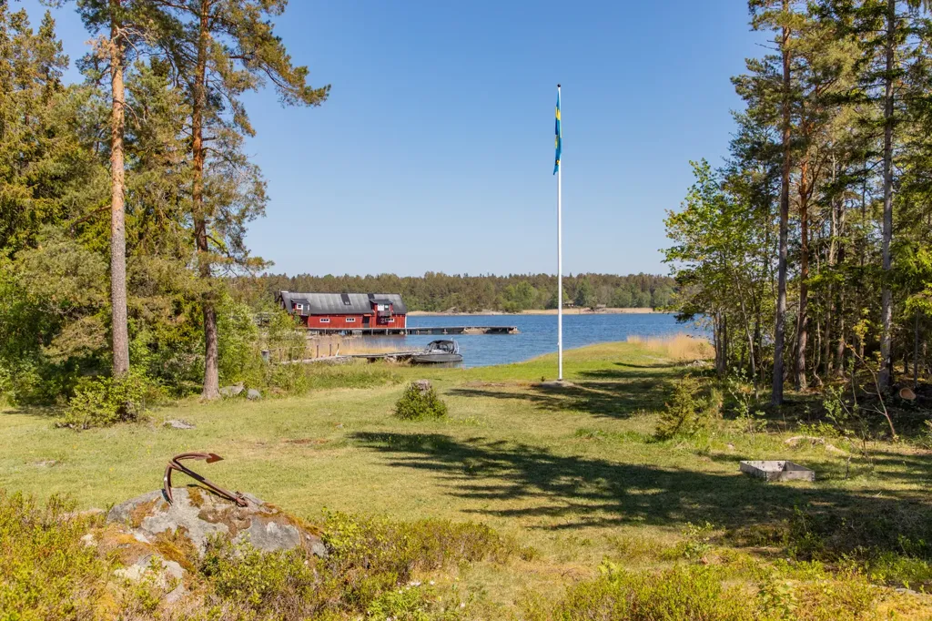 Giardino - Villa with Sea View on Ormön