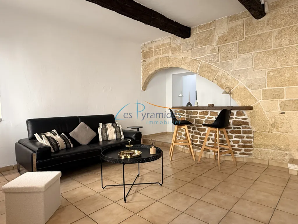 Soggiorno - Charming Townhouse with Stone Vault in Lunel Centre