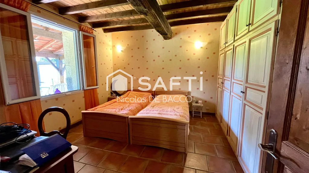 Magamistoad - Rustic Stone House with Pool in Damazan