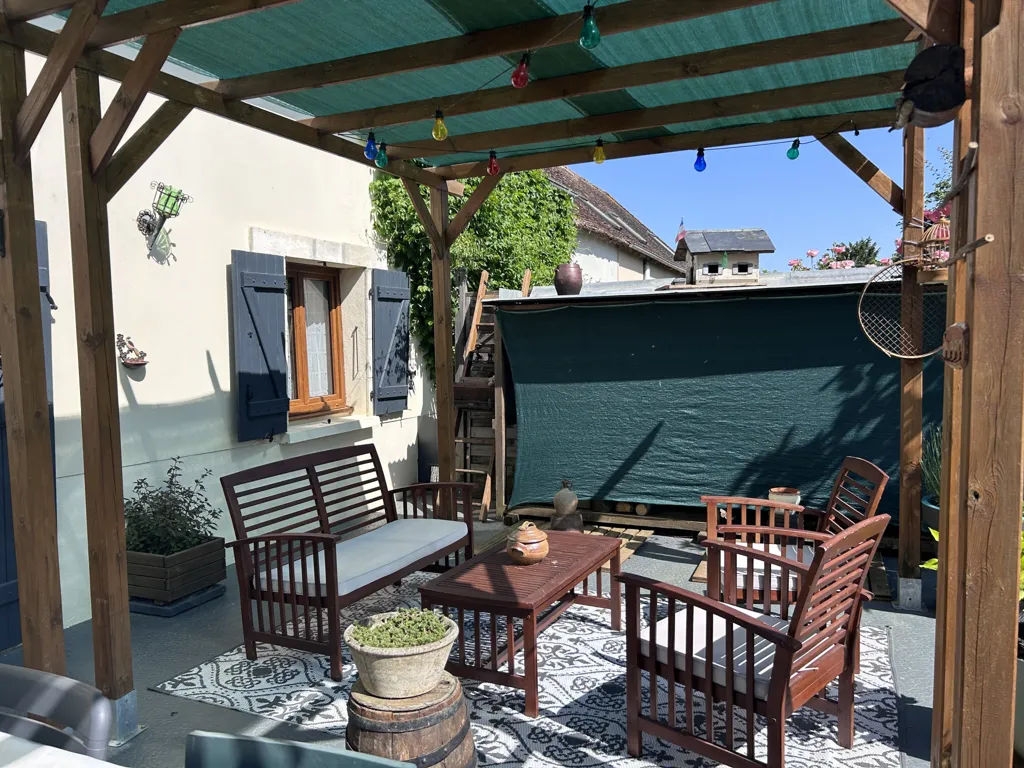 Terraza - Hamlet House with Garden in Rivarennes