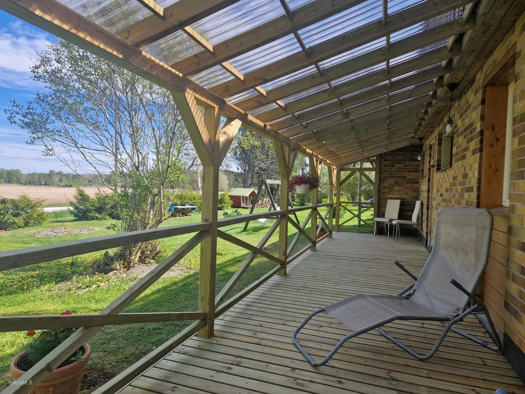 Terrasse - Detached House with Sauna in Lokalahti