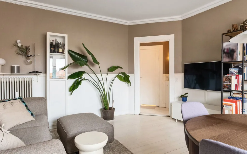 Living Room - Apartment with Terrace in Copenhagen Ø