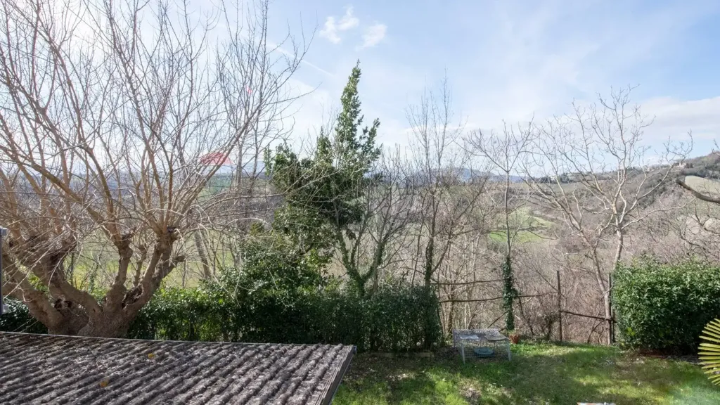 Aed - Semi-detached Apartment with Panoramic View in Arcevia