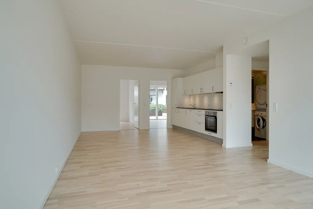 Soggiorno - Contemporary Apartment with Balcony in Valby
