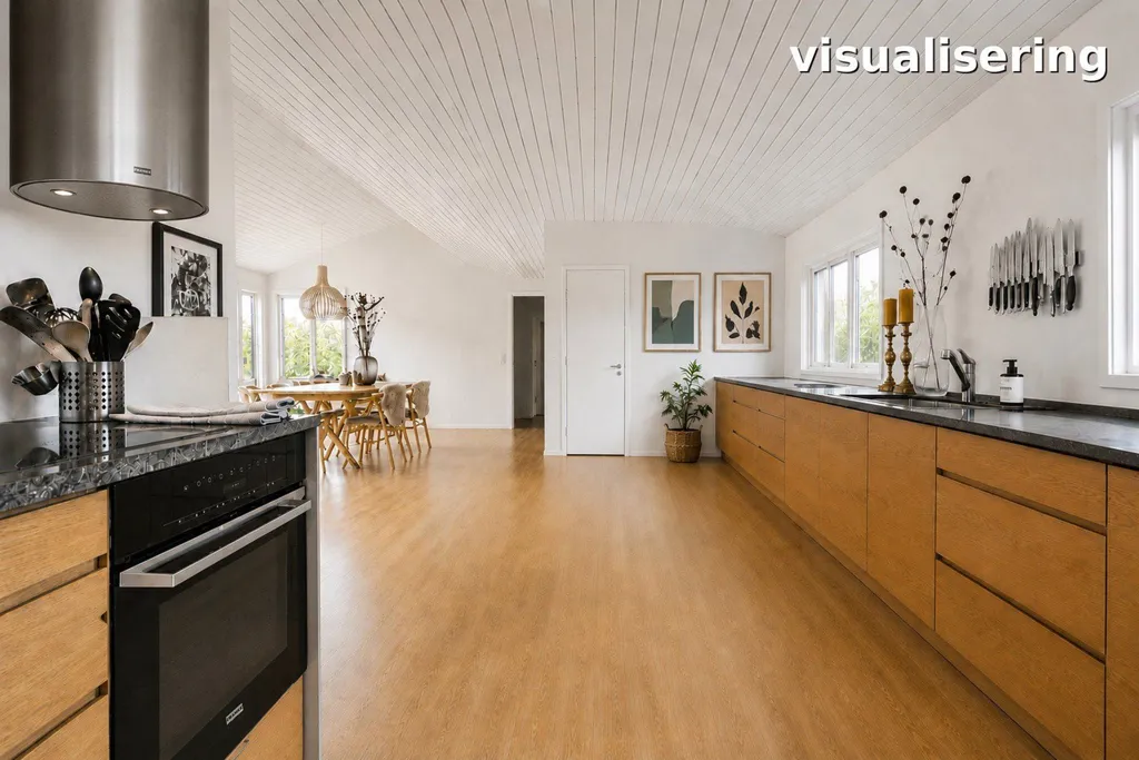 Cucina - Fenced Villa with Garden in Farum