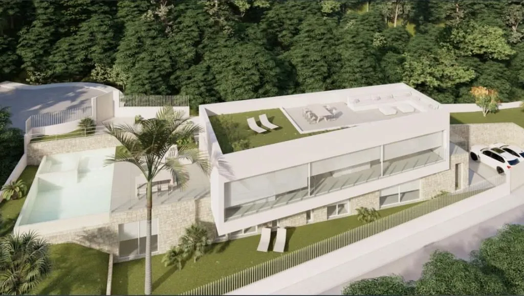 Vue aérienne - Luxury Villa with Sea View in Denia