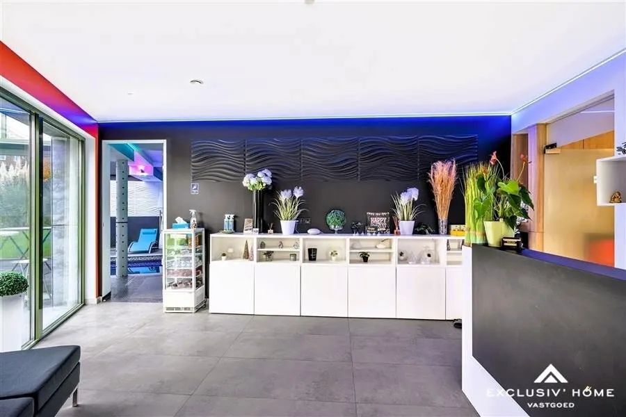 Entrée - Villa Moderne avec Spa à Bruxelles Ouest