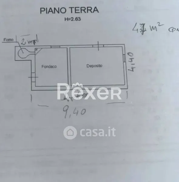 Plan - Bifamiliar House with Olive Grove in Castilenti