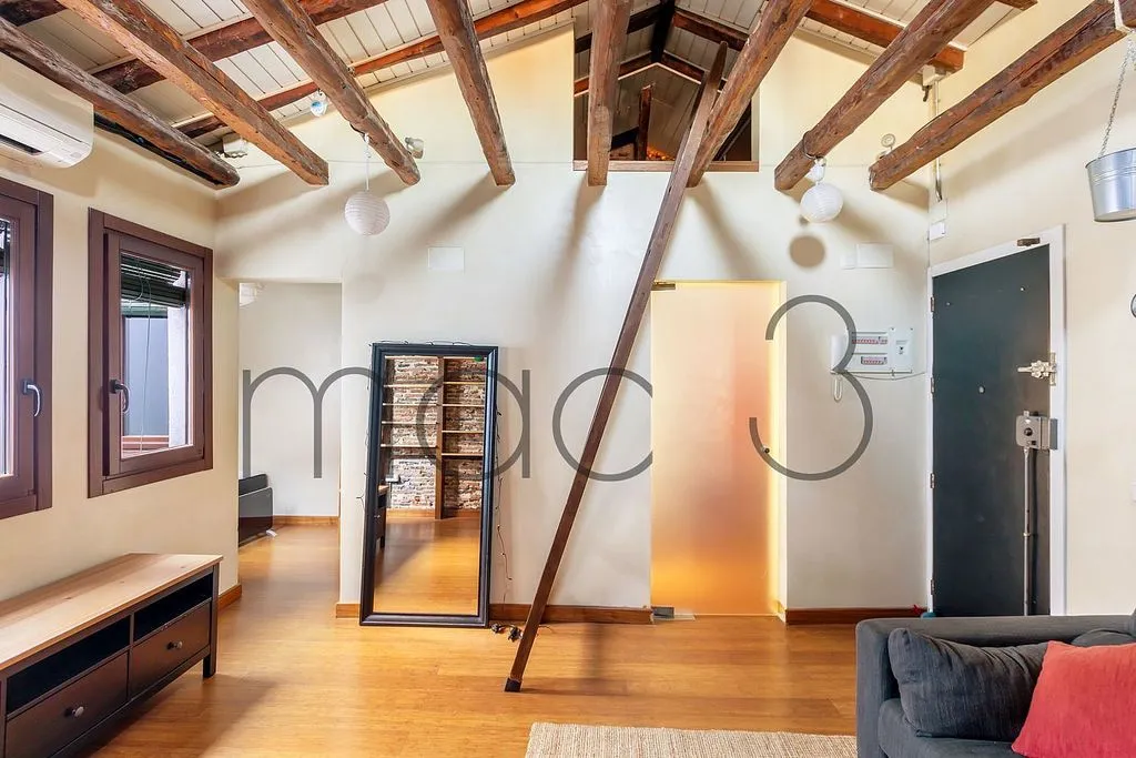 Séjour - Apartment with Balcony in Justicia, Madrid