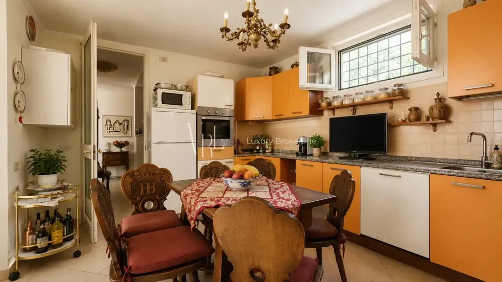 Cuisine - Twin Villa with Private Garden in Formello