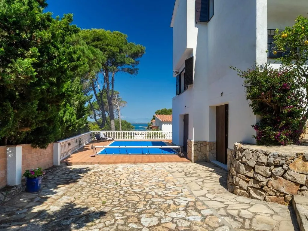 Pool - Sea View House with Pool in Cala Mateua