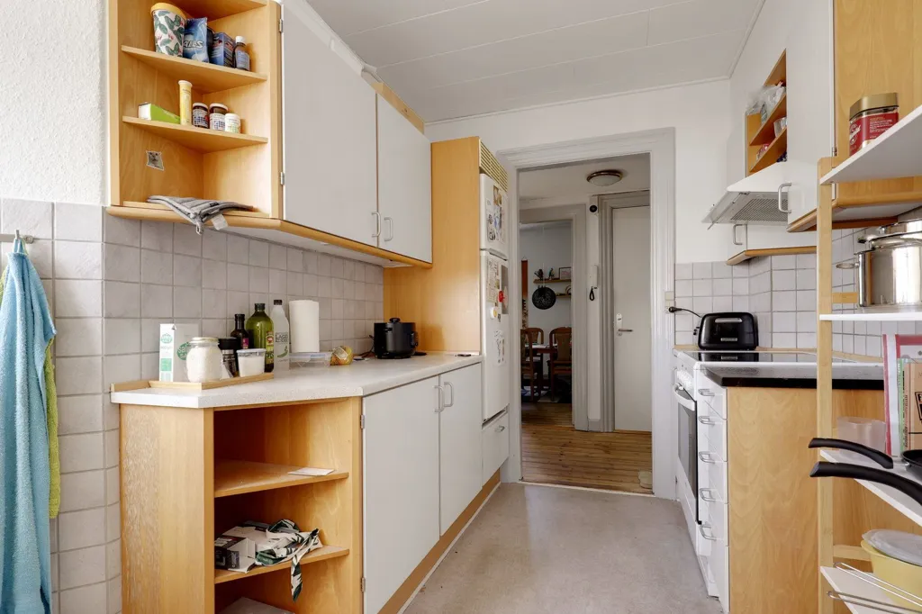 Cucina - Classic 2-Bedroom Apartment with Bay Window in Denmark