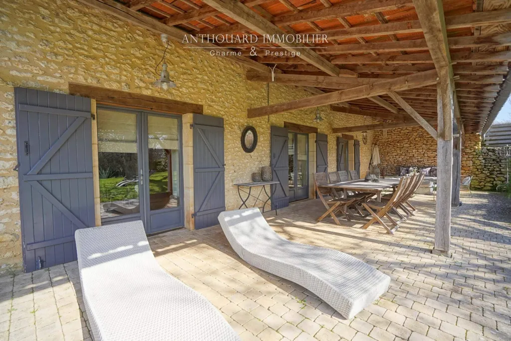 Terrass - Rustic Stone Farmhouse with Pool in Périgord