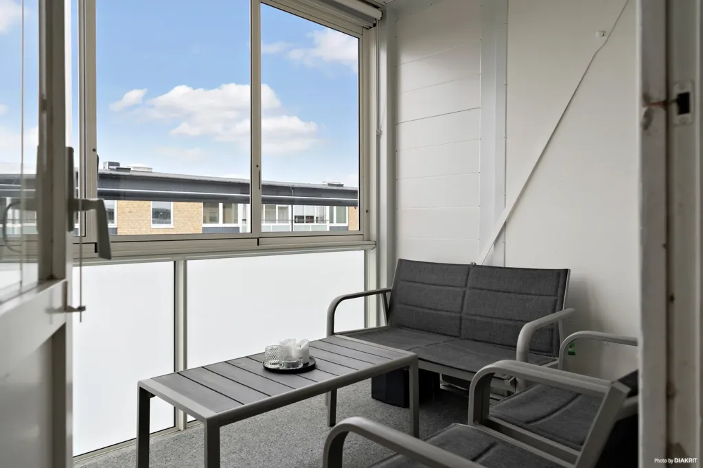 Balcon - Bright Apartment with Balcony in Skåne