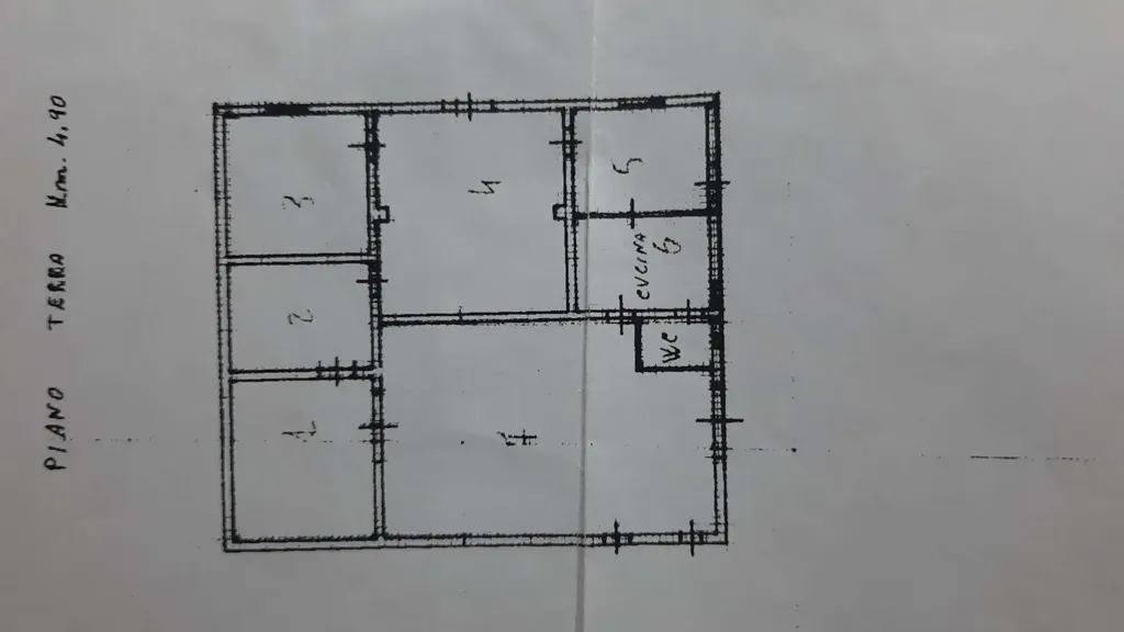Plan - Rustic Villa with Private Garden in Marsala