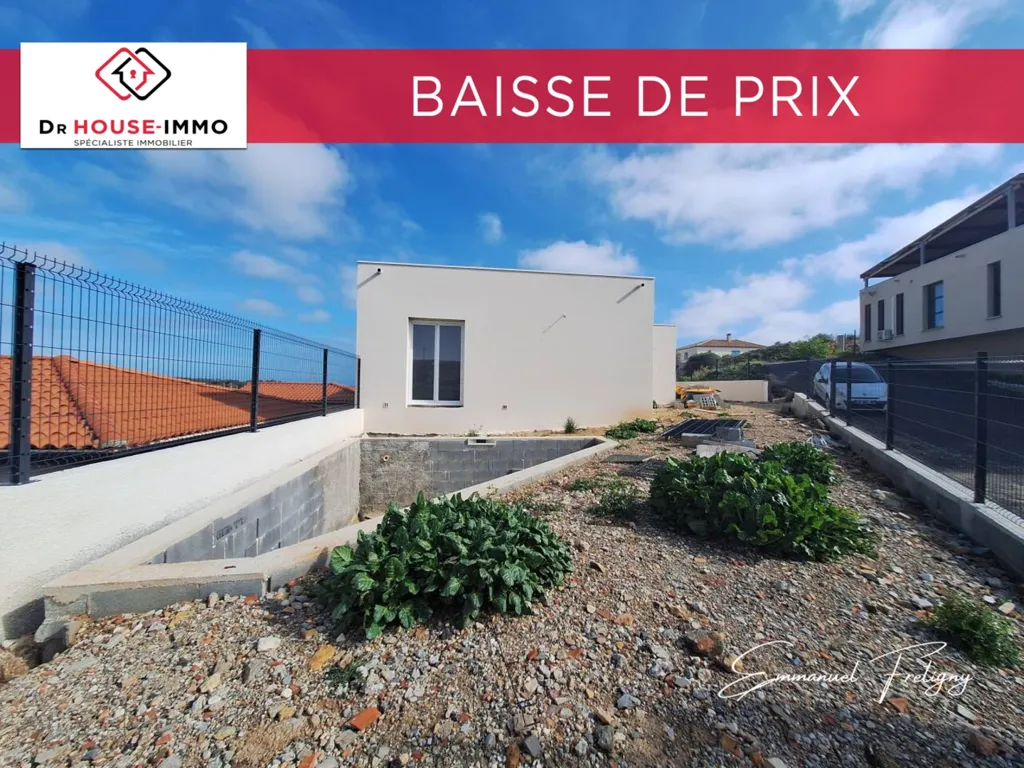 Extérieur - Maison avec Piscine et Terrasse à Fitou