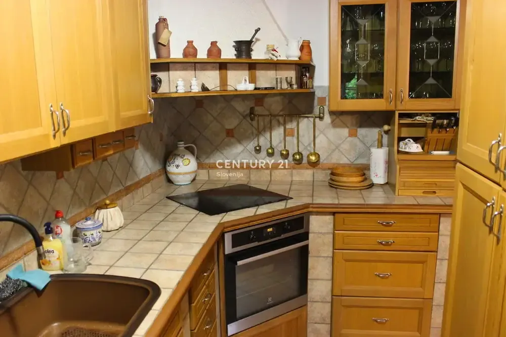 Cucina - Stone Villa with Pool in Pomjan, Koper