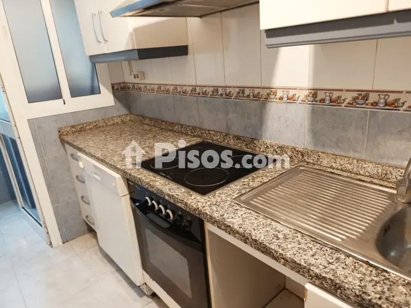 Köök - Ground Floor Flat with Garden in Málaga